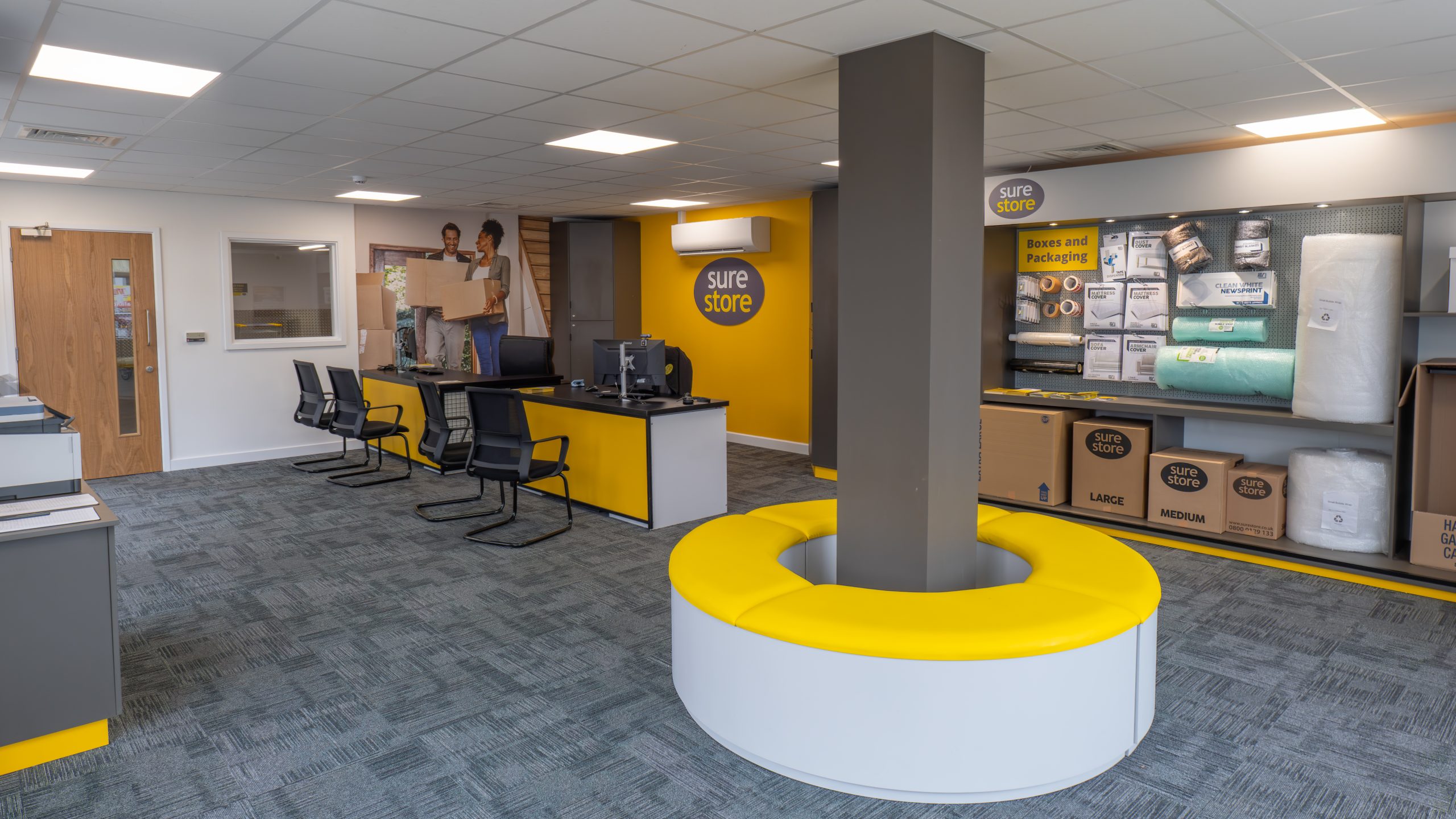 Bright and welcoming facility